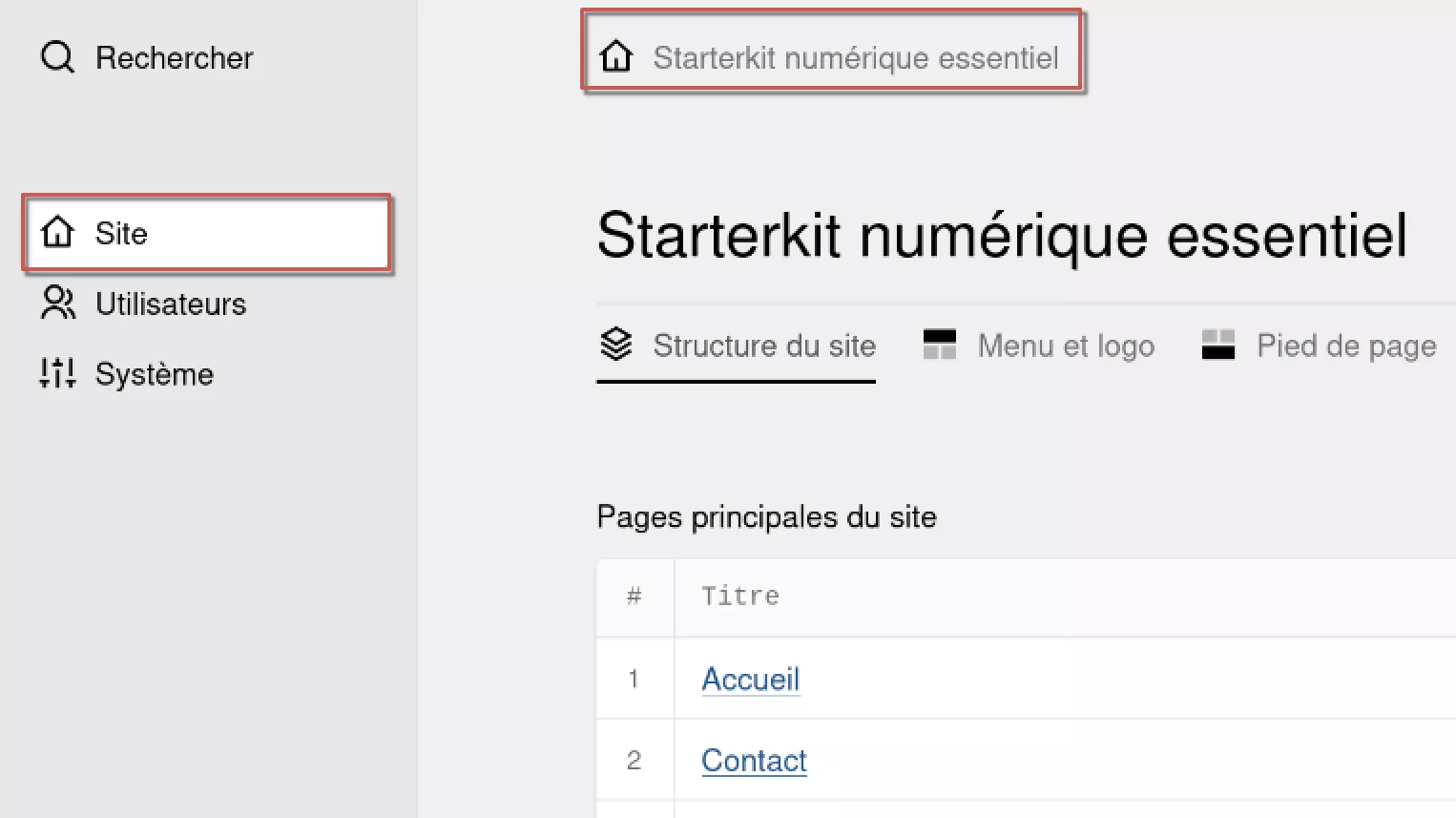 Image d'illustration de la page Créer une page basique