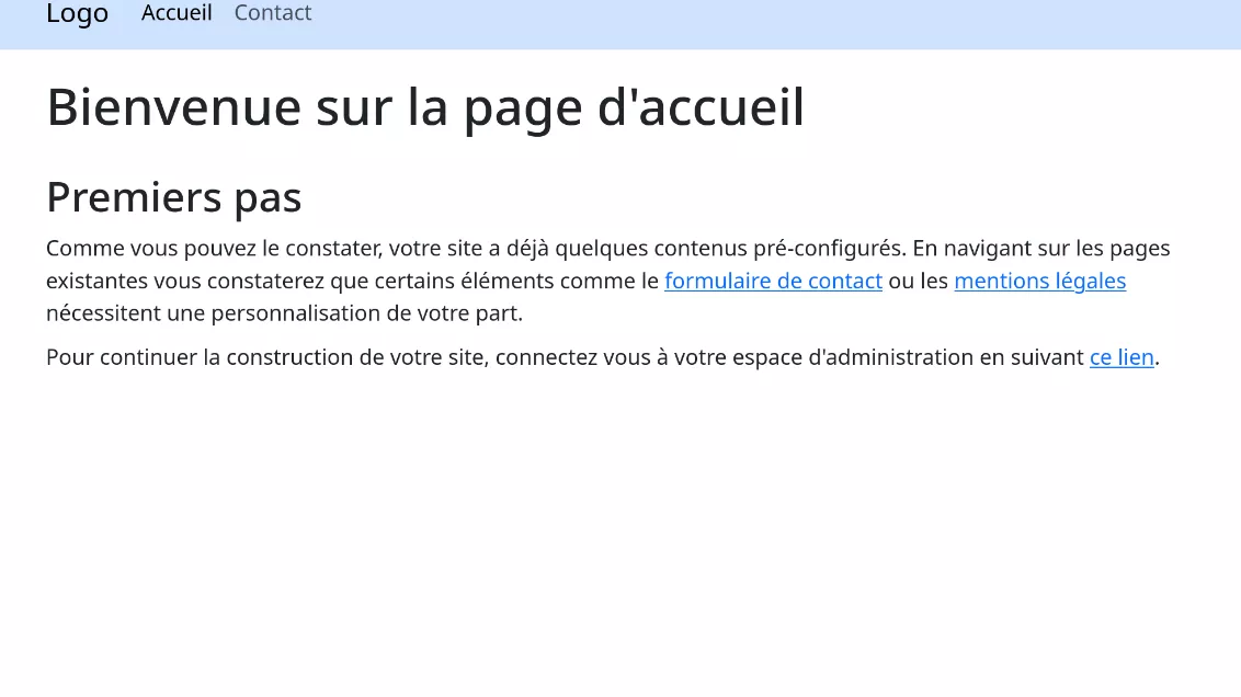 Image d'illustration de la page Page d’accueil